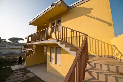 Balcone o terrazza di Comfort and peace for your holiday in Rosolina