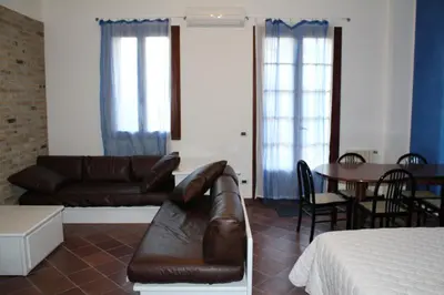 Area soggiorno di B&B Il Centralino