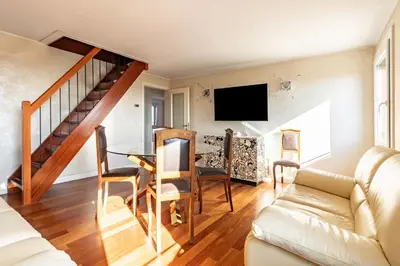 TV o dispositivi per l'intrattenimento presso GuestHost - Affaccio sul Brenta - bright apartment in Oriago