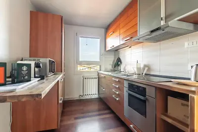 Cucina o angolo cottura di GuestHost - Affaccio sul Brenta - bright apartment in Oriago