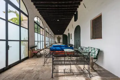 Area soggiorno di Villa Country Mansion 8500SquareFeet