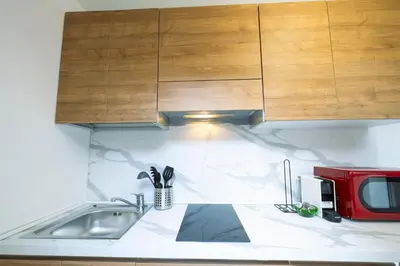 Cucina o angolo cottura di Celeste Charme Rooms
