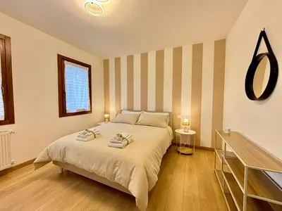 Letto o letti in una camera di Gary House