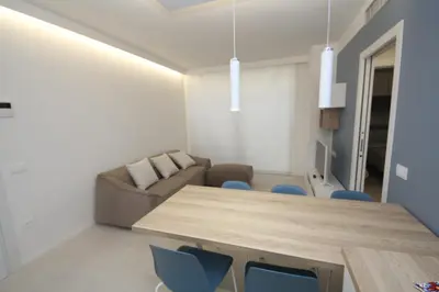 Area soggiorno di Modern apartment in renovated residence in Rosolina