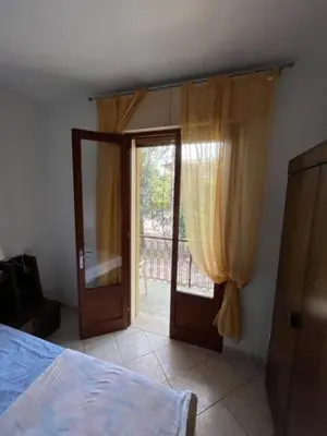 Letto o letti in una camera di Bright flat in Rosolina