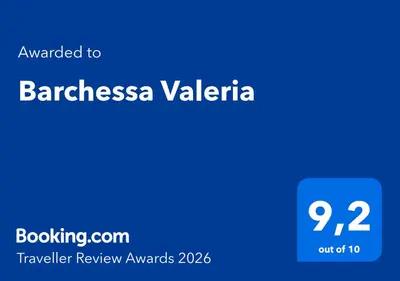 Certificato, attestato, insegna o altro documento esposto da Barchessa Valeria