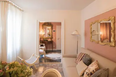 Area soggiorno di Venezia Ca' Drì Apartment