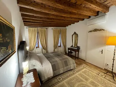 Letto o letti in una camera di Sara in Venice