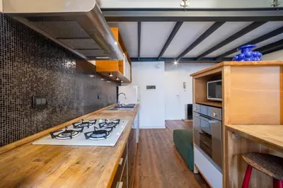 Cucina o angolo cottura di Elegant Loft - Vicenza Center