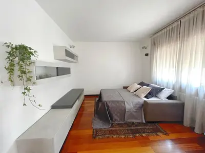 Area soggiorno di Orange apartment