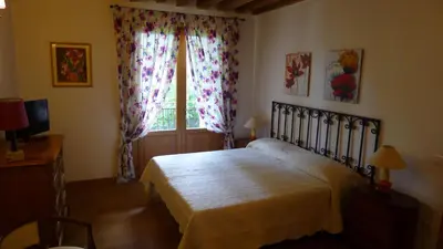 Letto o letti in una camera di La Casa di Campagna