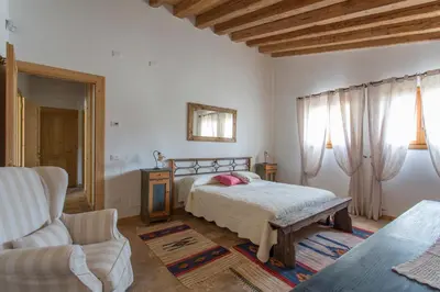 Letto o letti in una camera di La Casa di Campagna