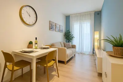 Area soggiorno di Comfort a Padova - WiFi Veloce & Free Parking