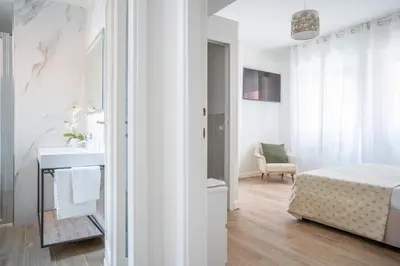 Letto o letti in una camera di Ca del Mar Venice Luxury Apartments