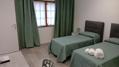 Letto o letti in una camera di B&b BorgoVenezia