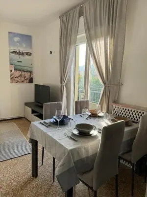 TV o dispositivi per l'intrattenimento presso Venice grey apartment
