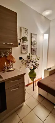 Cucina o angolo cottura di La Casa al Mare di Rossella