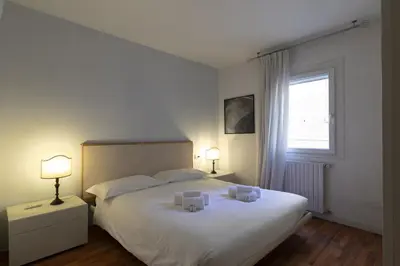 Letto o letti in una camera di Sant'Alvise's Apartment - Cannaregio
