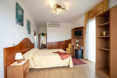 Letto o letti in una camera di Hotel Panama