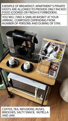 Set per la preparazione di tè e caffè presso Easy Venice Apartment