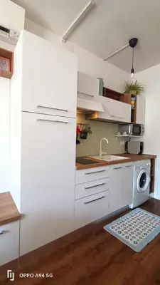 Cucina o angolo cottura di Appartamento a due passi dalla spiaggia Apartment Just Steps from the Beach