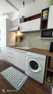 Cucina o angolo cottura di Appartamento a due passi dalla spiaggia Apartment Just Steps from the Beach
