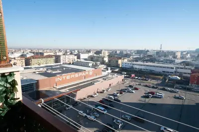 Vista generica su Mestre o vista sulla città dall'interno dell'appartamento