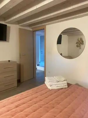Letto o letti in una camera di Elena's Home piano terzo