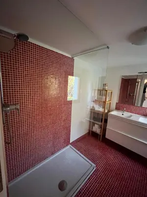 Letto o letti in una camera di Holiday home with alpine panorama