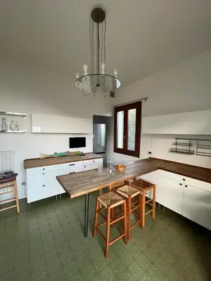 Cucina o angolo cottura di Holiday home with alpine panorama