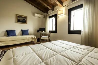 Letto o letti in una camera di Bed and Breakfast Sile e Natura