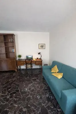 Area soggiorno di House in the park! Free parking and convenient to Venice