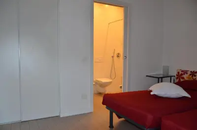 Letto o letti in una camera di B&B La Via dell'Ambra