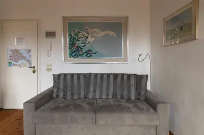 Area soggiorno di Charming Waterfront Home - Cannaregio
