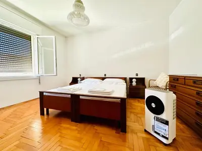 Letto o letti in una camera di Ampio, Luminoso, Centro Bassano
