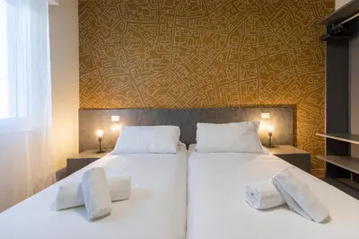 Letto o letti in una camera di Riviera MIANI 1