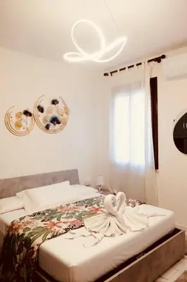 Letto o letti in una camera di Private apartment in Mestre Ve