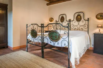 Letto o letti in una camera di Casa Zorzi