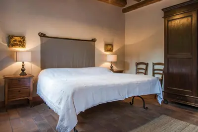 Letto o letti in una camera di Casa Zorzi