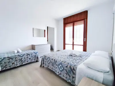 Letto o letti in una camera di Diplomatic Superior Fronte Mare