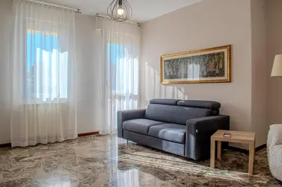 Area soggiorno di Road to Venice M&N Dolo Apartment