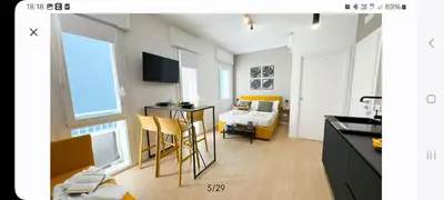 TV o dispositivi per l'intrattenimento presso Bagatela suites and flat, Suite Tropical Dream