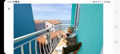 Balcone o terrazza di Bagatela suites and flat, Attico Laguna e Mare