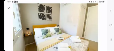 Letto o letti in una camera di Bagatela suites and flat, Suite Scorcio Laguna