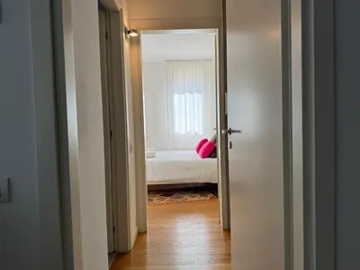 Letto o letti in una camera di Barena