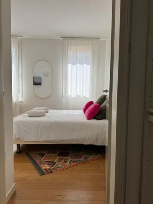 Letto o letti in una camera di Barena