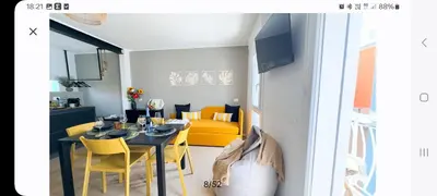 Cucina o angolo cottura di Bagatela suites and flat Duplex laguna e mare