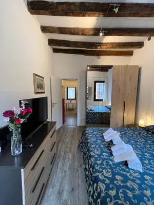 Letto o letti in una camera di Cozy apartment close to Biennale of Venice