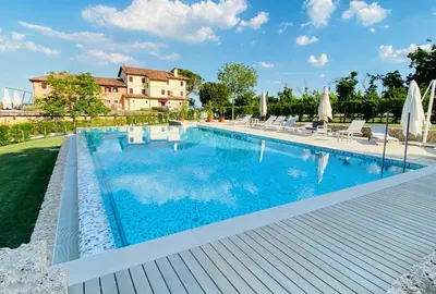 Piscina di Country House Giusti Abazia o nelle vicinanze