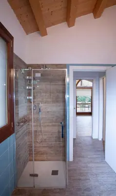 Bagno di A casa di Jolanda, indipendent house near historic Venice center with private parking and wide and fenced garden
